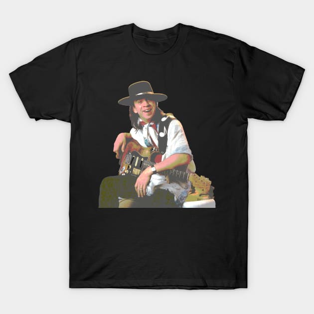 Stevie Ray Vaughan T-Shirt by big_owl